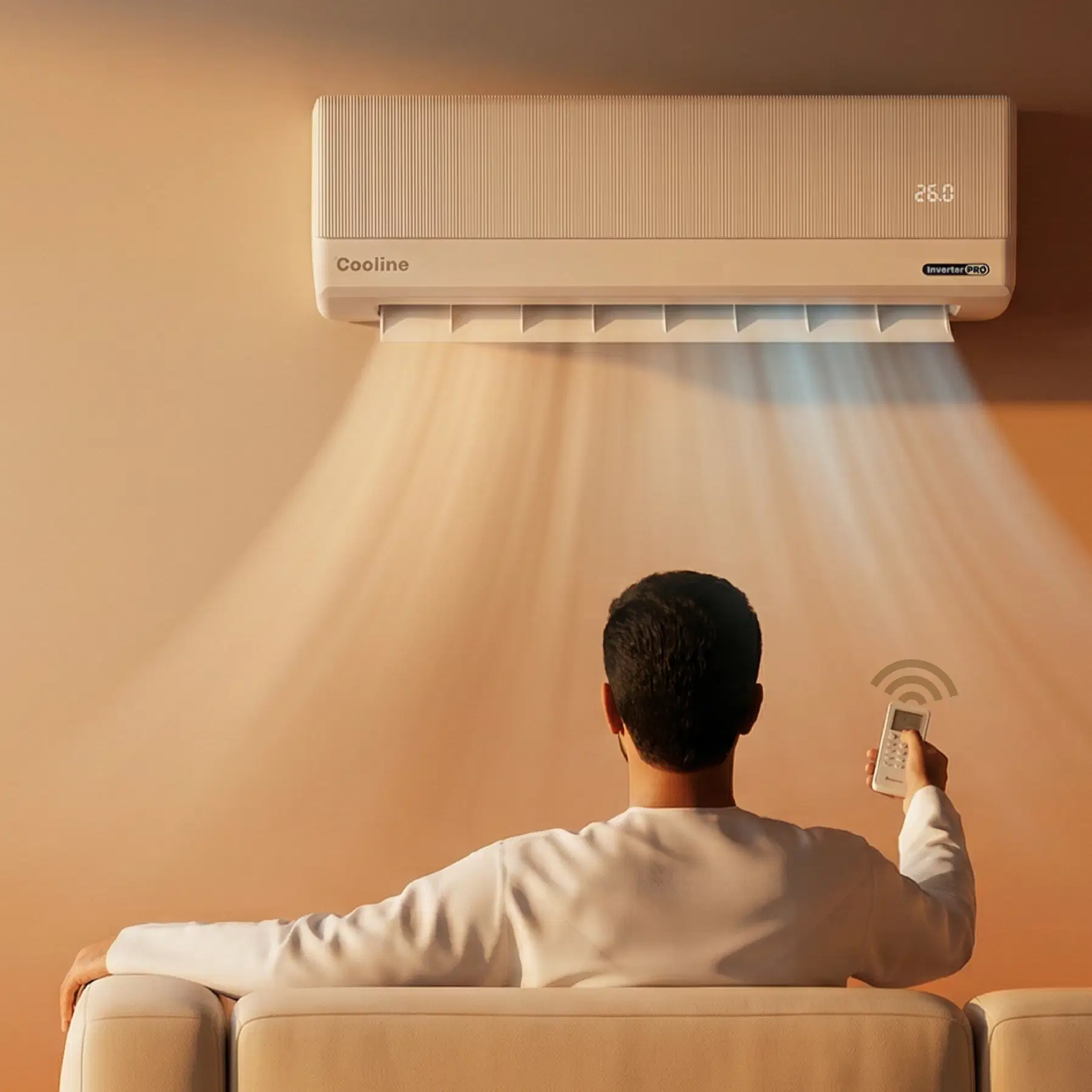 Follow Me Sensor for Efficient Cooling